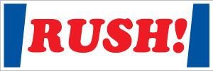 Rush Mail label